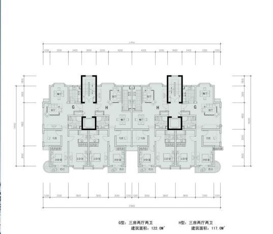 [台州]高层现代风格垂直线条立面住宅建筑设计方案文本(...cad施工图下载【ID:149875118】