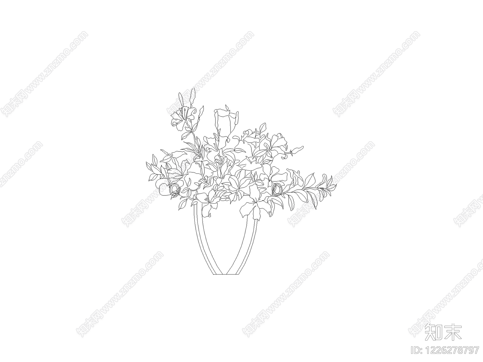 鞋柜图纸cad施工图下载【ID:1226278797】