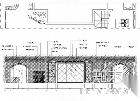 [福建]某时尚造型连锁店室内装修施工图cad施工图下载【ID:161746181】