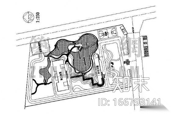 某热电厂厂区景观施工图cad施工图下载【ID:166793141】