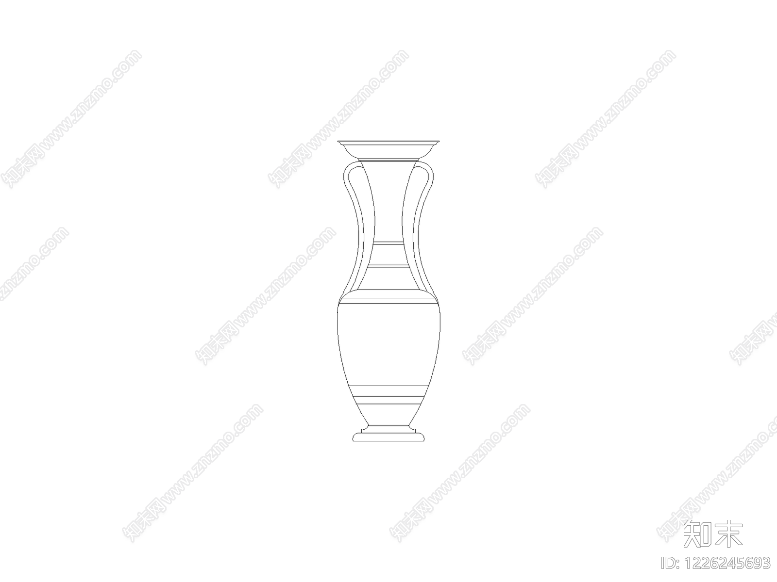 摆件CAD图纸