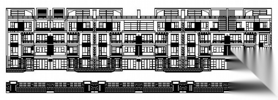 某多层情景洋房建筑施工图（10#11#12#楼）施工图下载【ID:149836122】