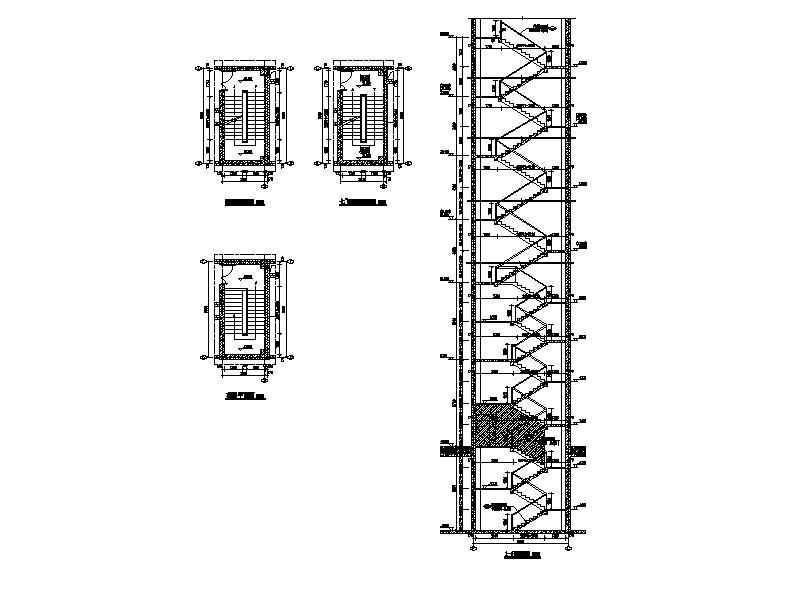 [浙江]高层框架结构县级现代风格机关办公楼建筑施工图cad施工图下载【ID:149958136】