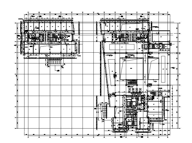 [浙江]高层框架结构县级现代风格机关办公楼建筑施工图cad施工图下载【ID:149958136】