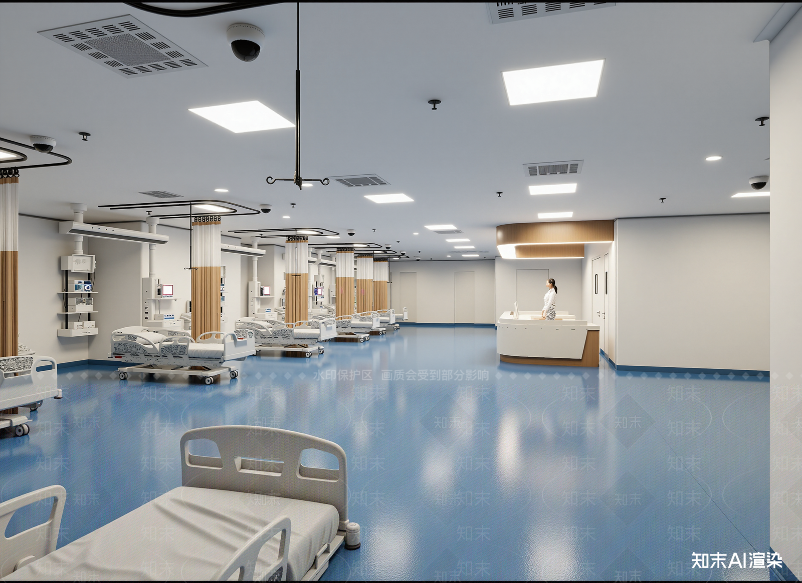 现代医院3D模型下载【ID:1214241453】