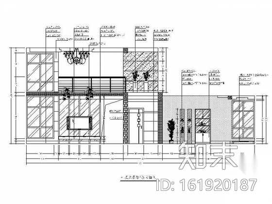 [衢州]三层别墅装修方案cad施工图下载【ID:161920187】