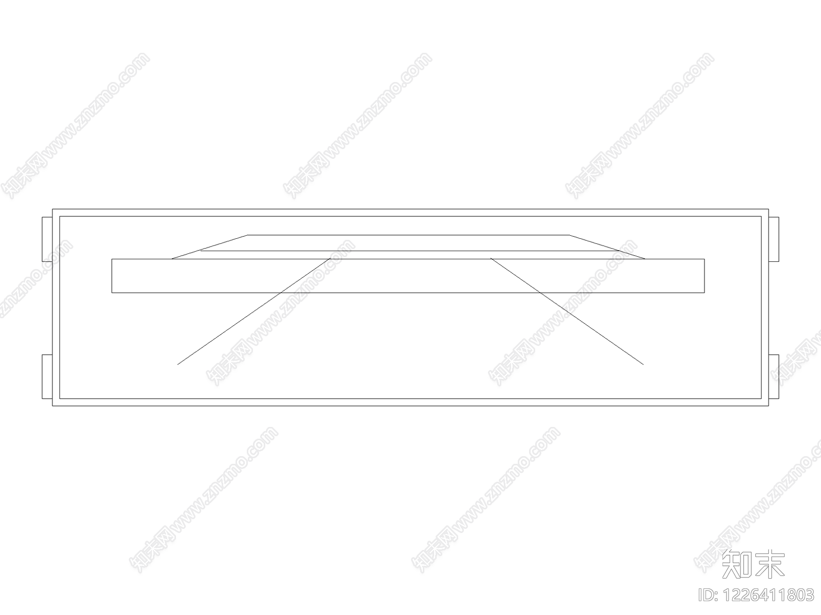 柜子平立面cad施工图下载【ID:1226411803】
