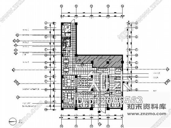 施工图江苏某日式餐厅加盟连锁店装修施工图含效果cad施工图下载【ID:532006563】