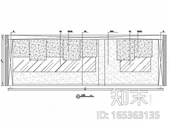 [广州]园林式初级中学高档办公楼CAD装修施工图施工图下载【ID:165363135】