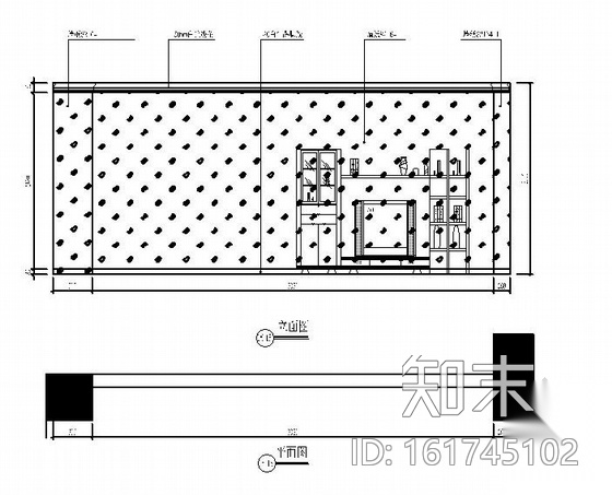 [贵州]知名品牌家具专卖店室内装修施工图施工图下载【ID:161745102】