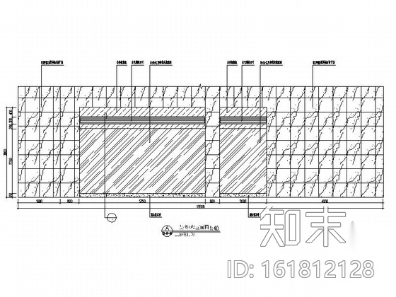 [四川]某水务集团现代办公室装修图（含效果）cad施工图下载【ID:161812128】