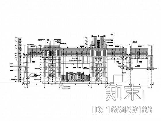 住宅小区cad施工图下载【ID:166459183】