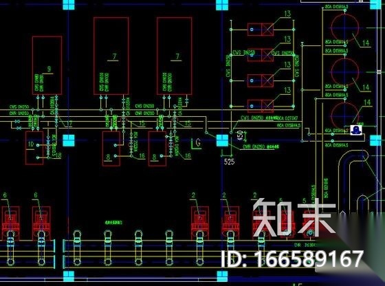 [深圳]大型工业厂房暖通设计全套竣工图纸(净化系统施工图下载【ID:166589167】