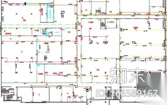 [深圳]大型工业厂房暖通设计全套竣工图纸(净化系统施工图下载【ID:166589167】