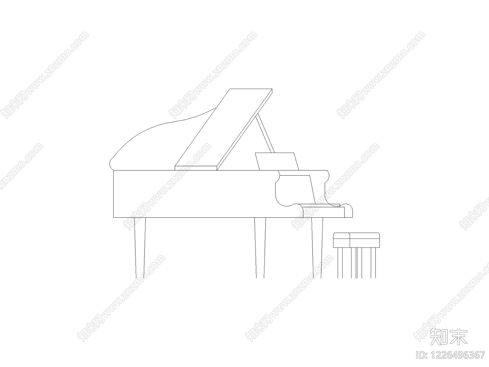 椅子CAD图纸