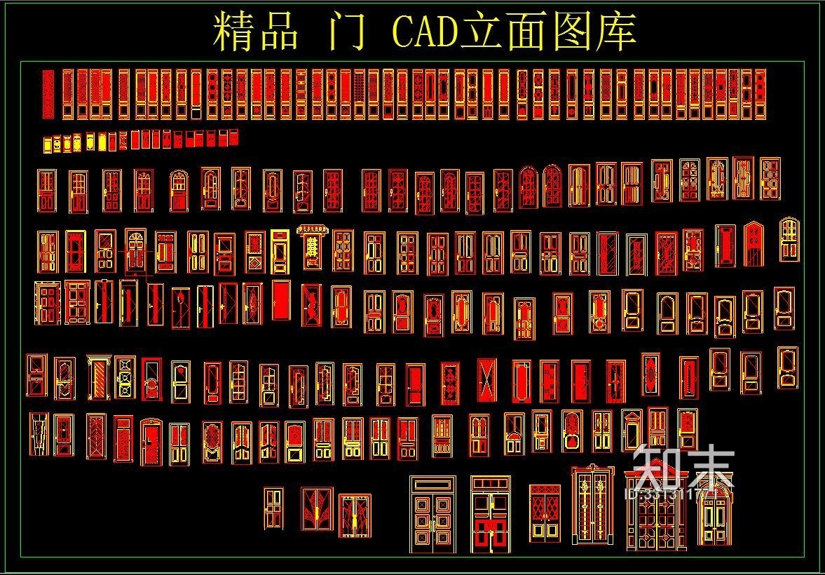 精品cad施工图下载【ID:331311771】