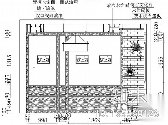 [乐山]某高端工作室设计作品新中式豪华3层别墅室内设计...施工图下载【ID:165360128】