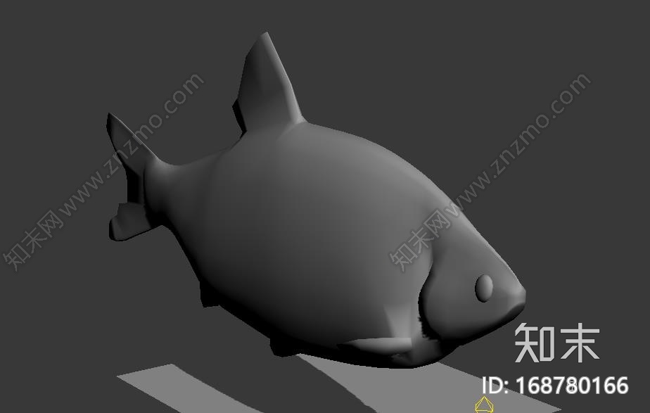 鲫鱼CG模型下载【ID:168780166】