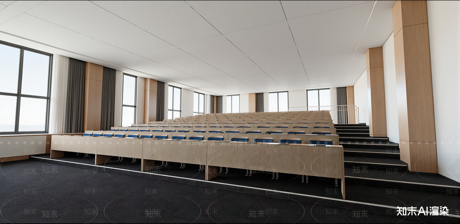 现代其他学校空间SU模型下载【ID:1215954045】