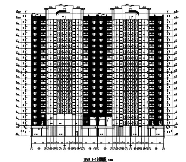 [广东]多栋住宅及幼儿园建筑施工图（PDF版本）施工图下载【ID:166546101】