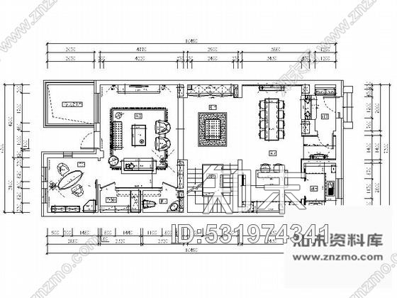 施工图北京顺义区高档低密别墅区现代三层别墅装修施工图cad施工图下载【ID:531974341】