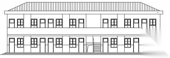 某二层山村小学校建筑施工图纸施工图下载【ID:151558165】