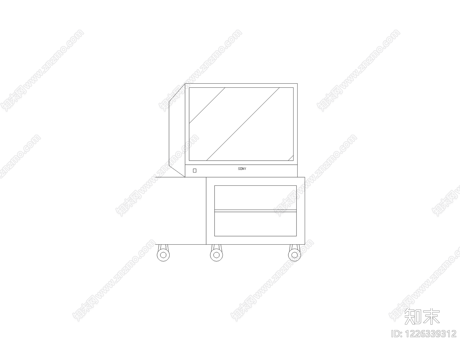 柜子cad施工图下载【ID:1226339312】