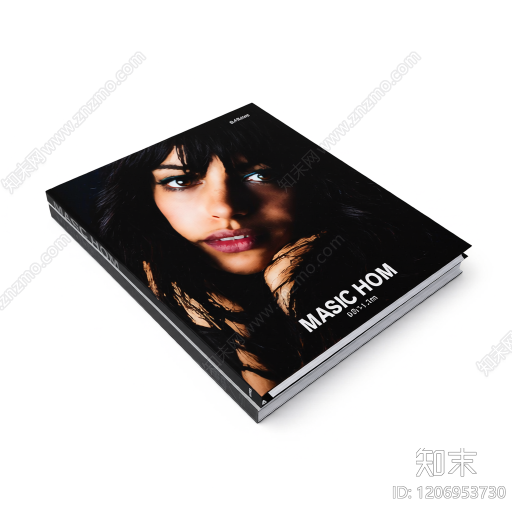 艺术书籍装饰品3D模型下载【ID:1206953730】