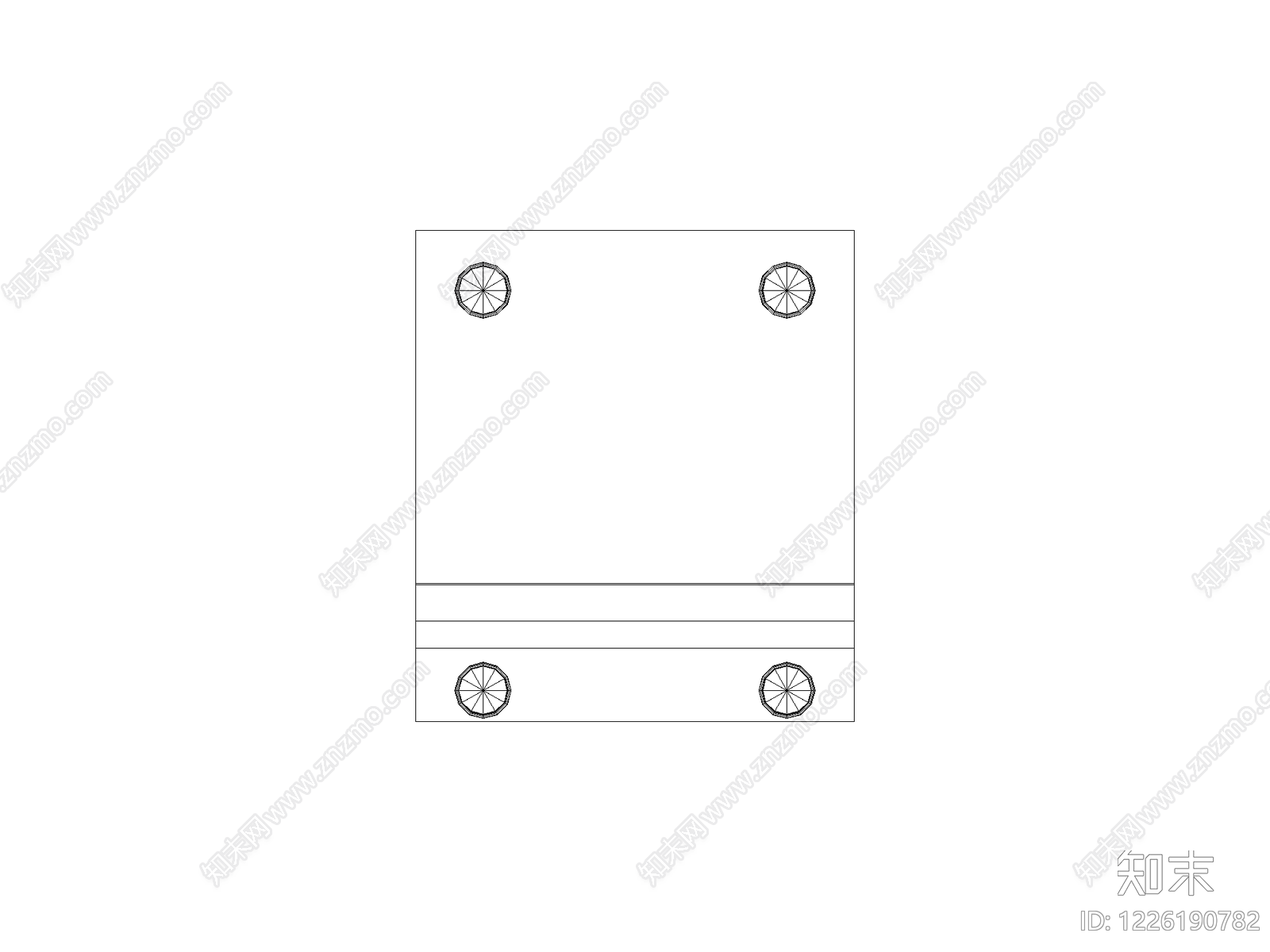 门cad施工图下载【ID:1226190782】