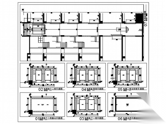 [北京]知名地标级SOHO办公商业综合体建筑施工图（含计算...cad施工图下载【ID:166217143】