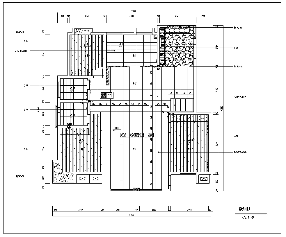 北京某别墅室内装修设计施工图及效果图cad施工图下载【ID:161787146】