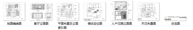 北京某别墅室内装修设计施工图及效果图cad施工图下载【ID:161787146】