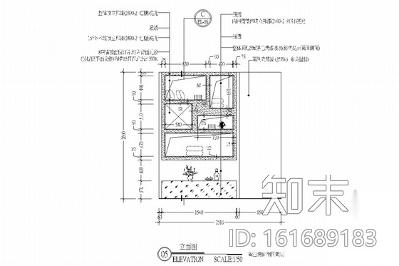 [福建]家居体验馆内部床垫展示店内施工图cad施工图下载【ID:161689183】