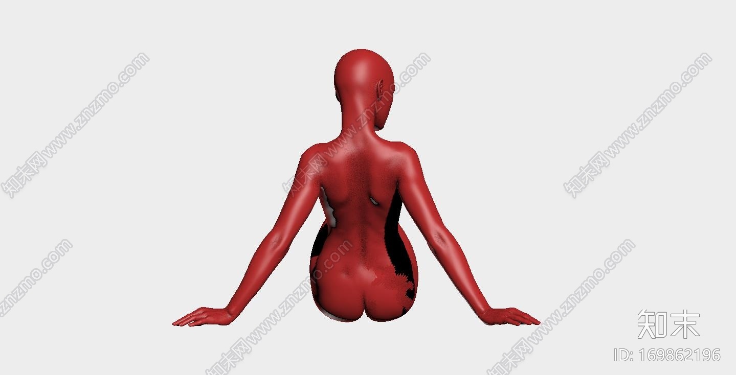 女人3d打印模型下载【ID:169862196】
