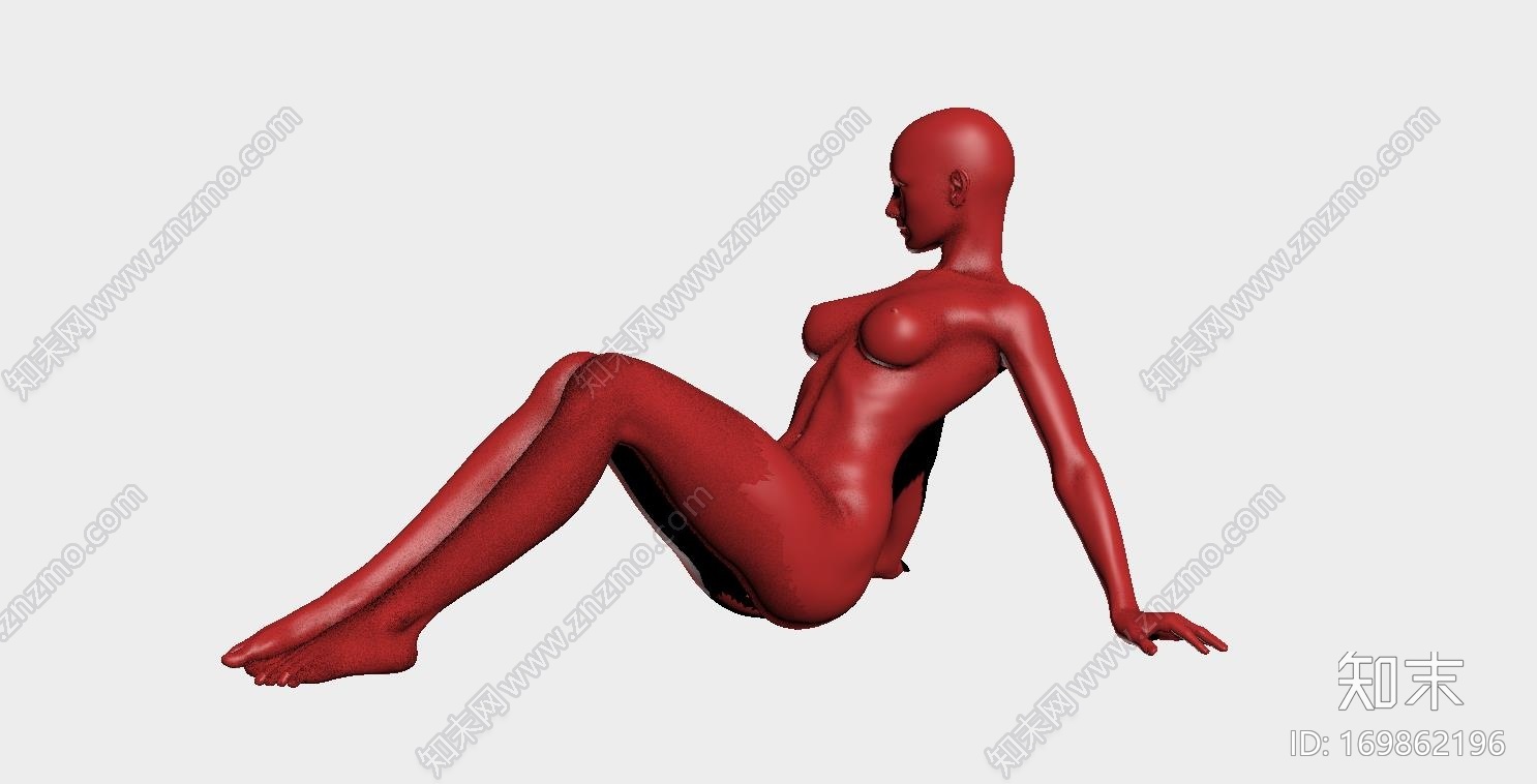 女人3d打印模型下载【ID:169862196】