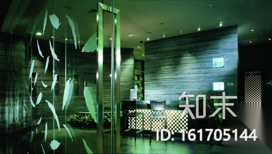 [北京]市中心商务楼内美容中心室内施工图（含实景图）cad施工图下载【ID:161705144】