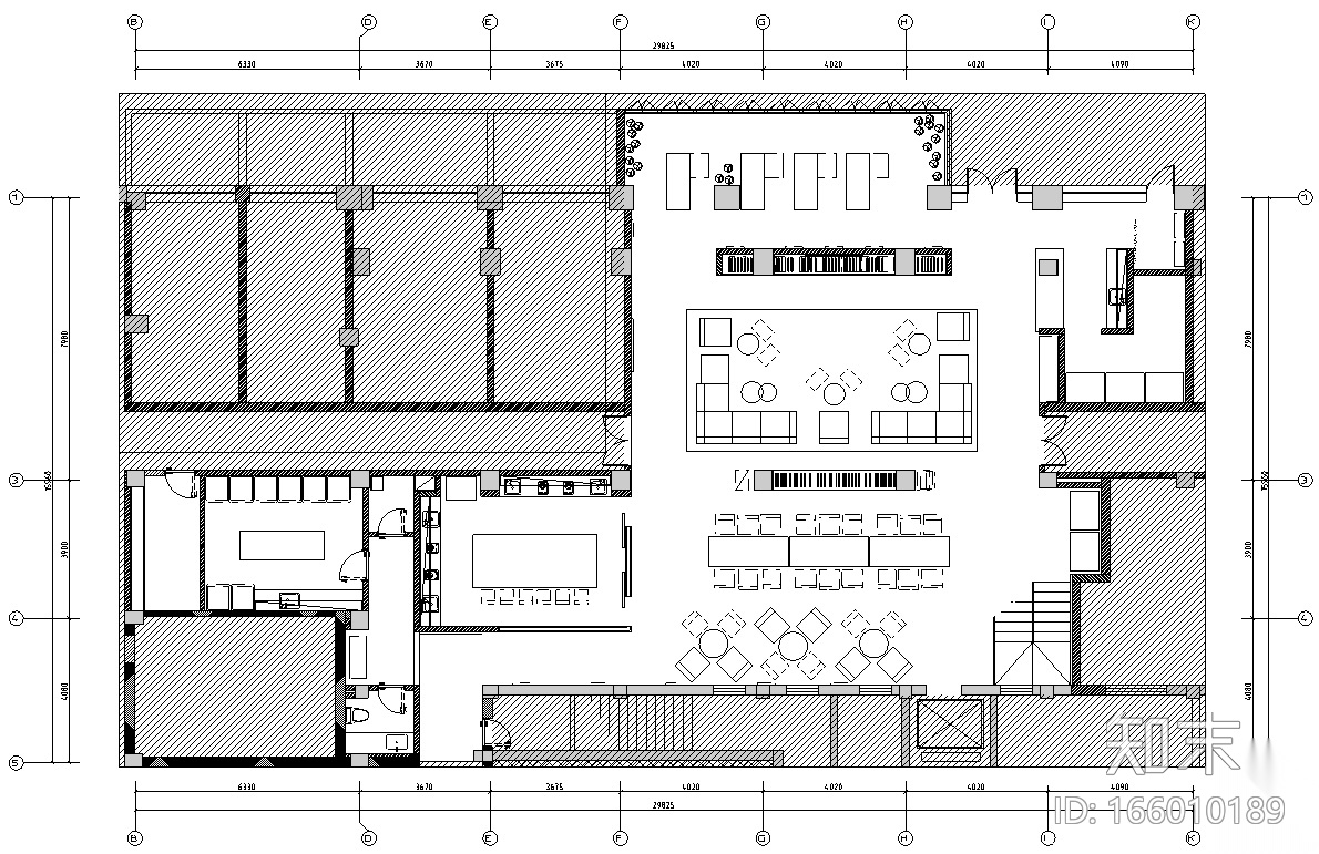 上海桀思空间--城家公寓（金沙路店）施工图+物料书cad施工图下载【ID:166010189】