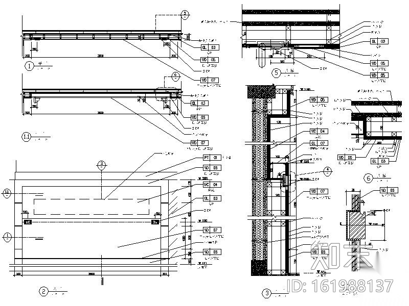 [厦门]某酒店双人房及豪华套房室内装饰施工图cad施工图下载【ID:161988137】