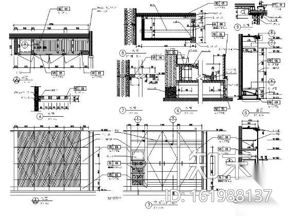 [厦门]某酒店双人房及豪华套房室内装饰施工图cad施工图下载【ID:161988137】