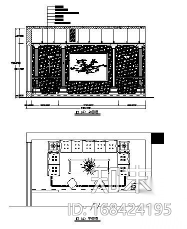 新亚细亚酒店装修图cad施工图下载【ID:168424195】