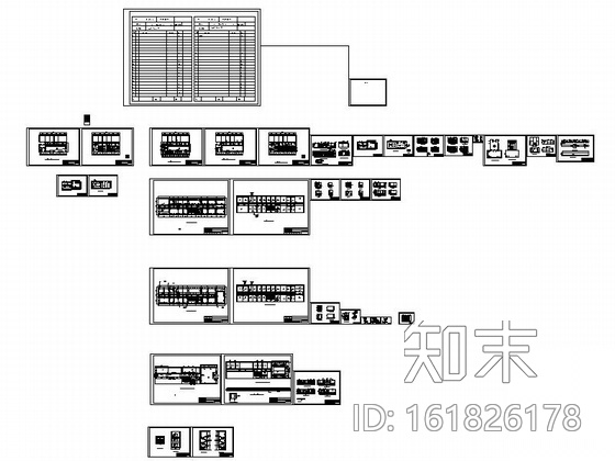 [济南]某保险公司办公室内装修竣工图cad施工图下载【ID:161826178】