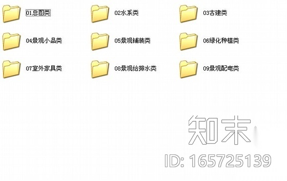 [河北]皇家公园知名地产景观方案设计施工图（图纸完整）施工图下载【ID:165725139】