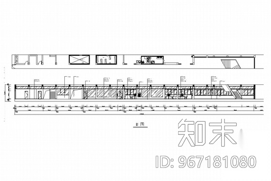 知名教育集团现代高档办公室装修施工图（含效果）cad施工图下载【ID:967181080】