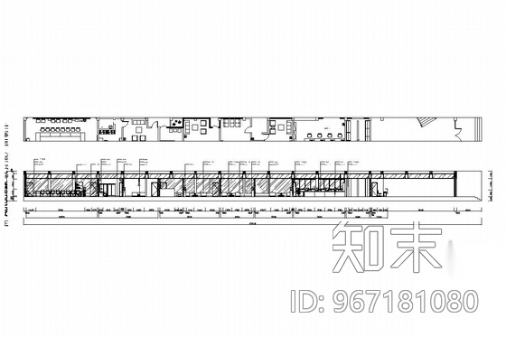 知名教育集团现代高档办公室装修施工图（含效果）cad施工图下载【ID:967181080】