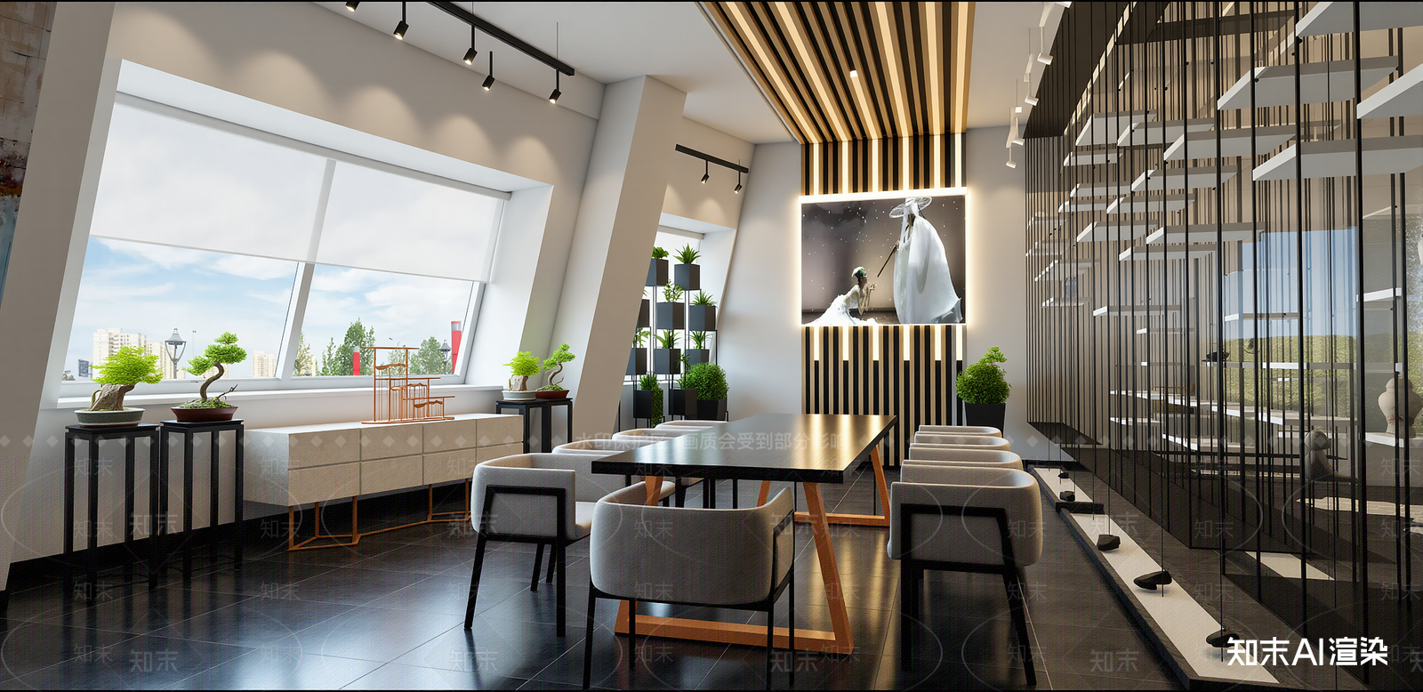 现代其他店铺SU模型下载【ID:1216055682】