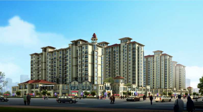 [山东]临沂复丰国际住宅区方案设计文本cad施工图下载【ID:149640136】