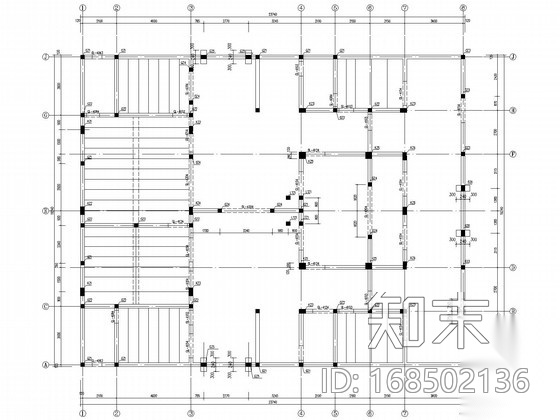 [重庆]独栋砖混私宅结构施工图cad施工图下载【ID:168502136】