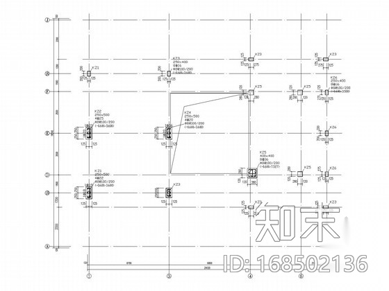 [重庆]独栋砖混私宅结构施工图cad施工图下载【ID:168502136】