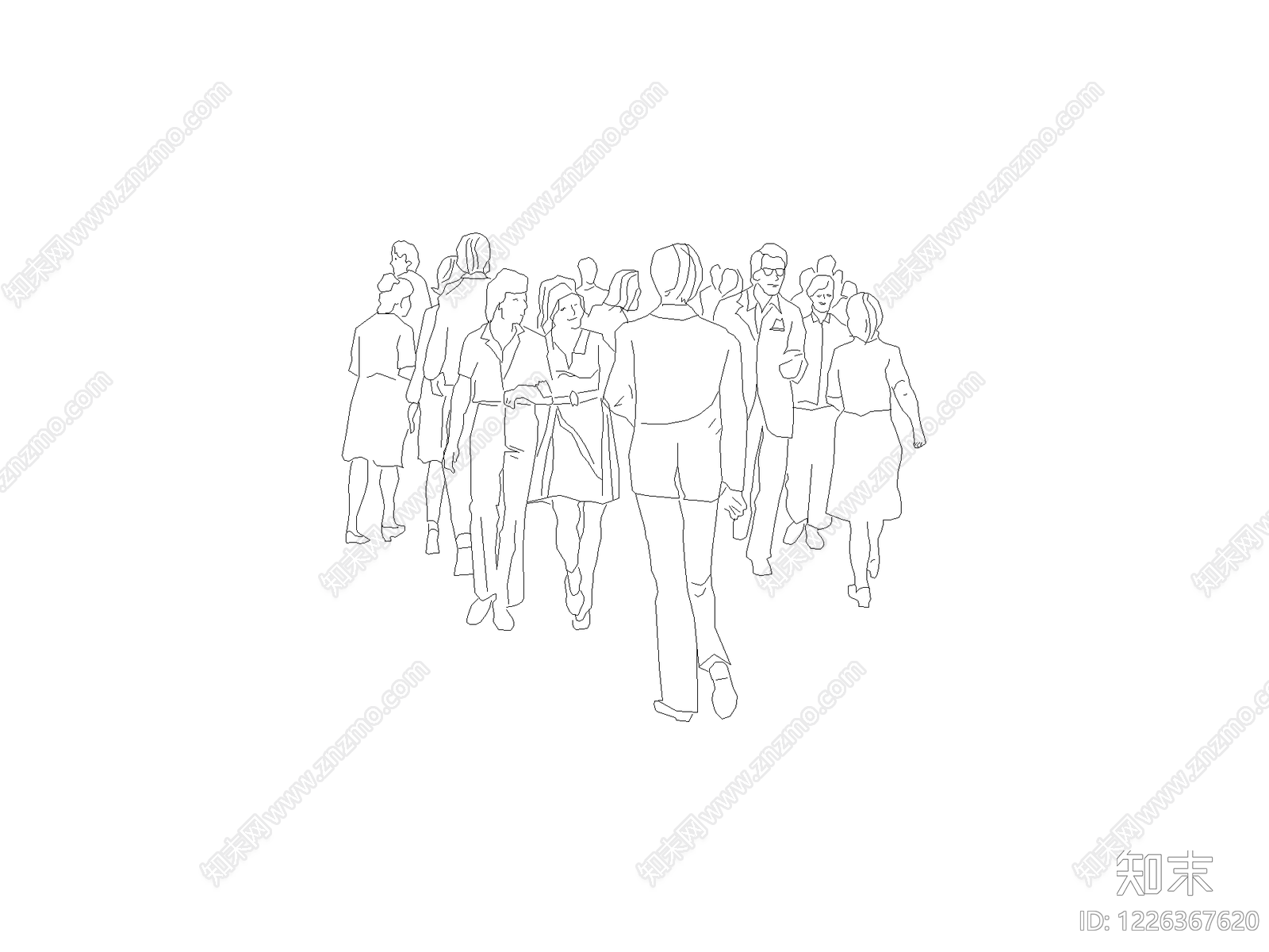 人物cad施工图下载【ID:1226367620】