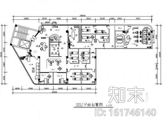 [四川]某时尚美容美体体验中心室内装修施工图（含效果）施工图下载【ID:161746140】